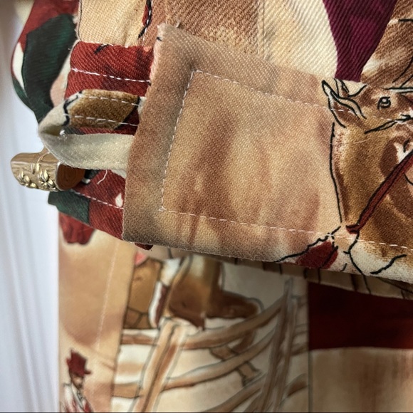 Patterned Wool Blend Jacket - Picture 12 of 16